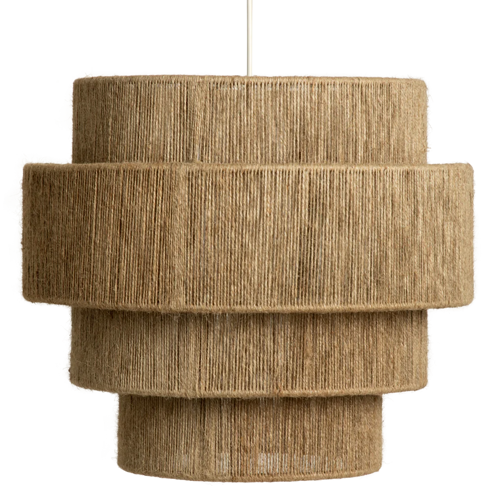 Bamboo Hanging lamp for Living Room | Rattan Pendant light | Cane ceiling light - Lasya - Akway