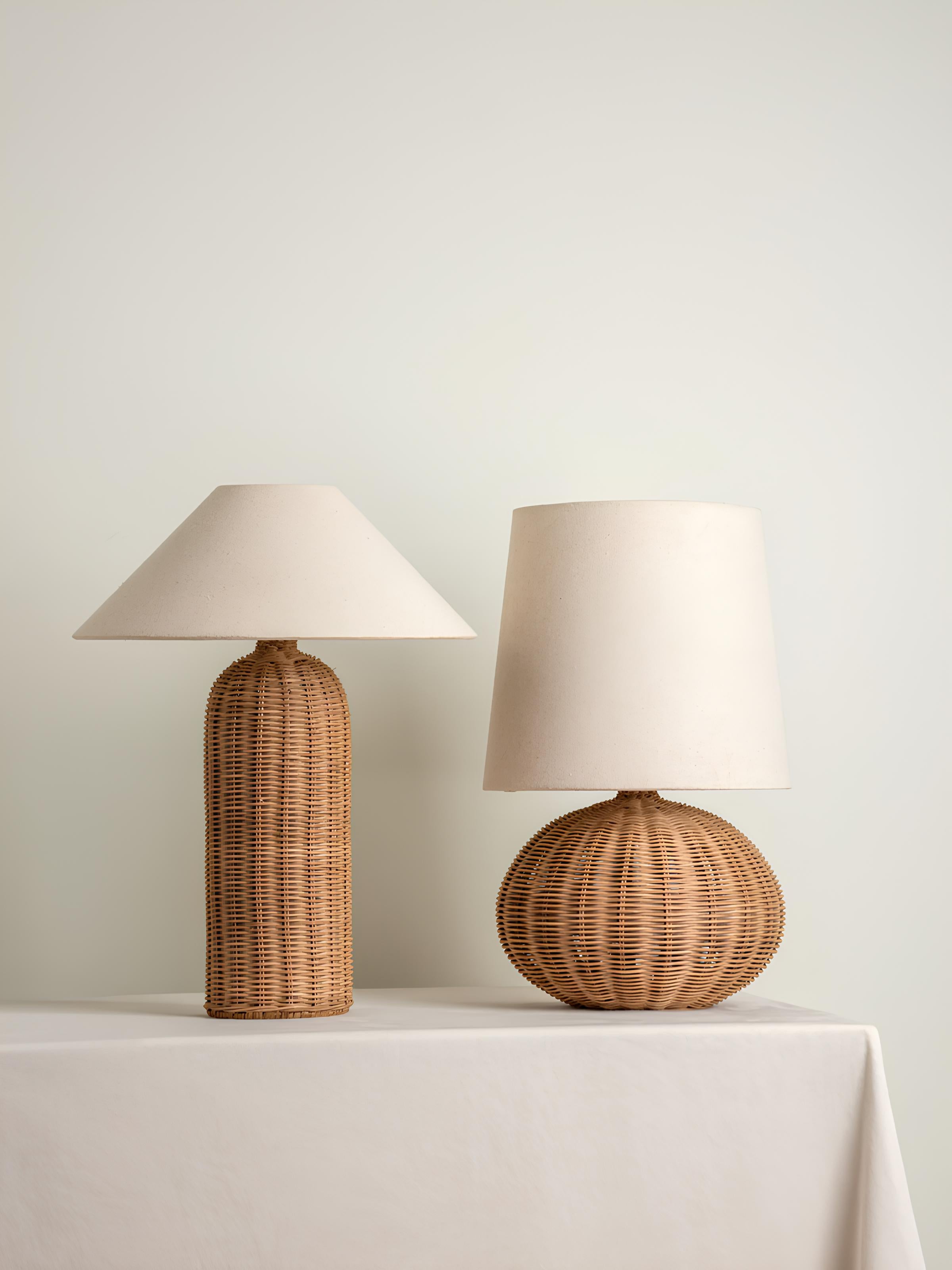 Cane best sale bedside lamps