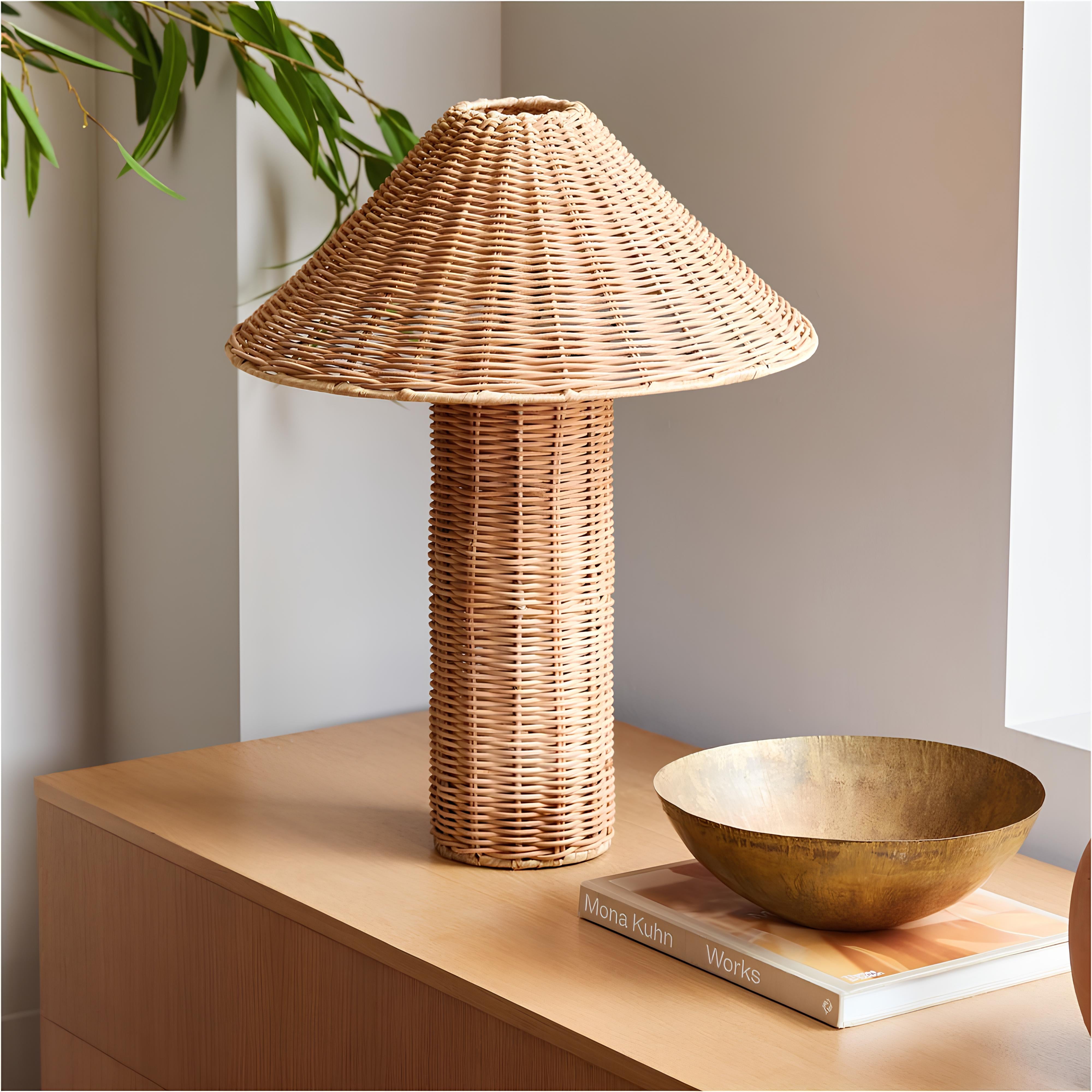 Cane sales bedside lamps