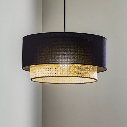 Rattan Lamp for Bedroom | Bamboo Hanging Light - Nandini