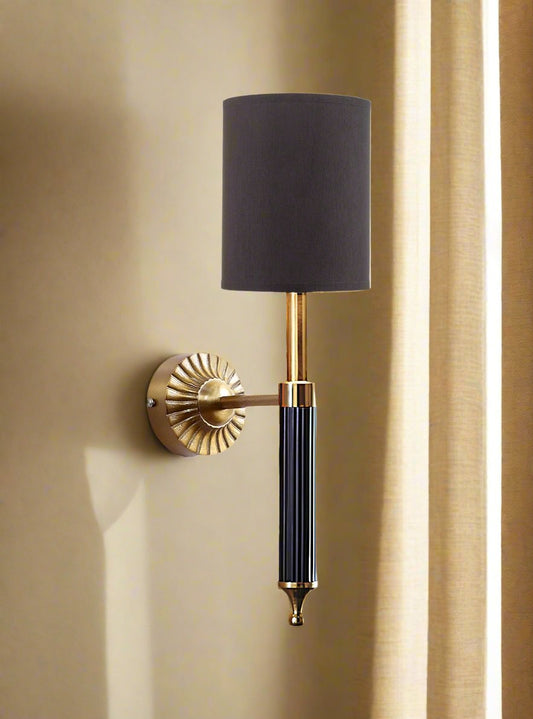 Modern Wall Light For Living Room | Antique Brass Finish Lamp - Osha