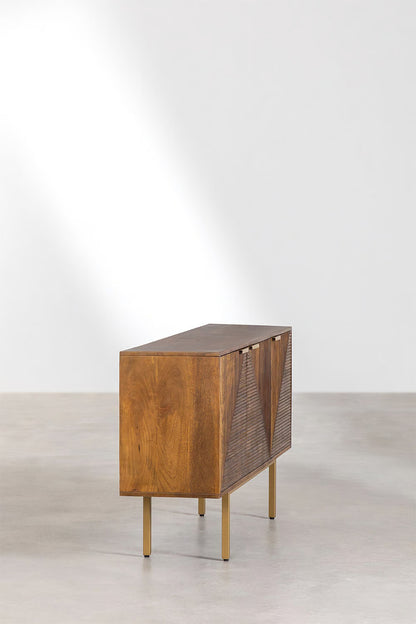 Mango Wood Sideboard | Mango Wood Cabinet -Kai - Akway