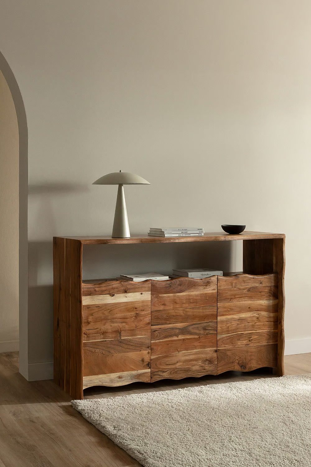 Mango Wood Sideboard  | Wooden Cabinet -Aamani