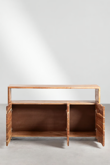 Mango Wood Sideboard  | Wooden Cabinet -Aamani