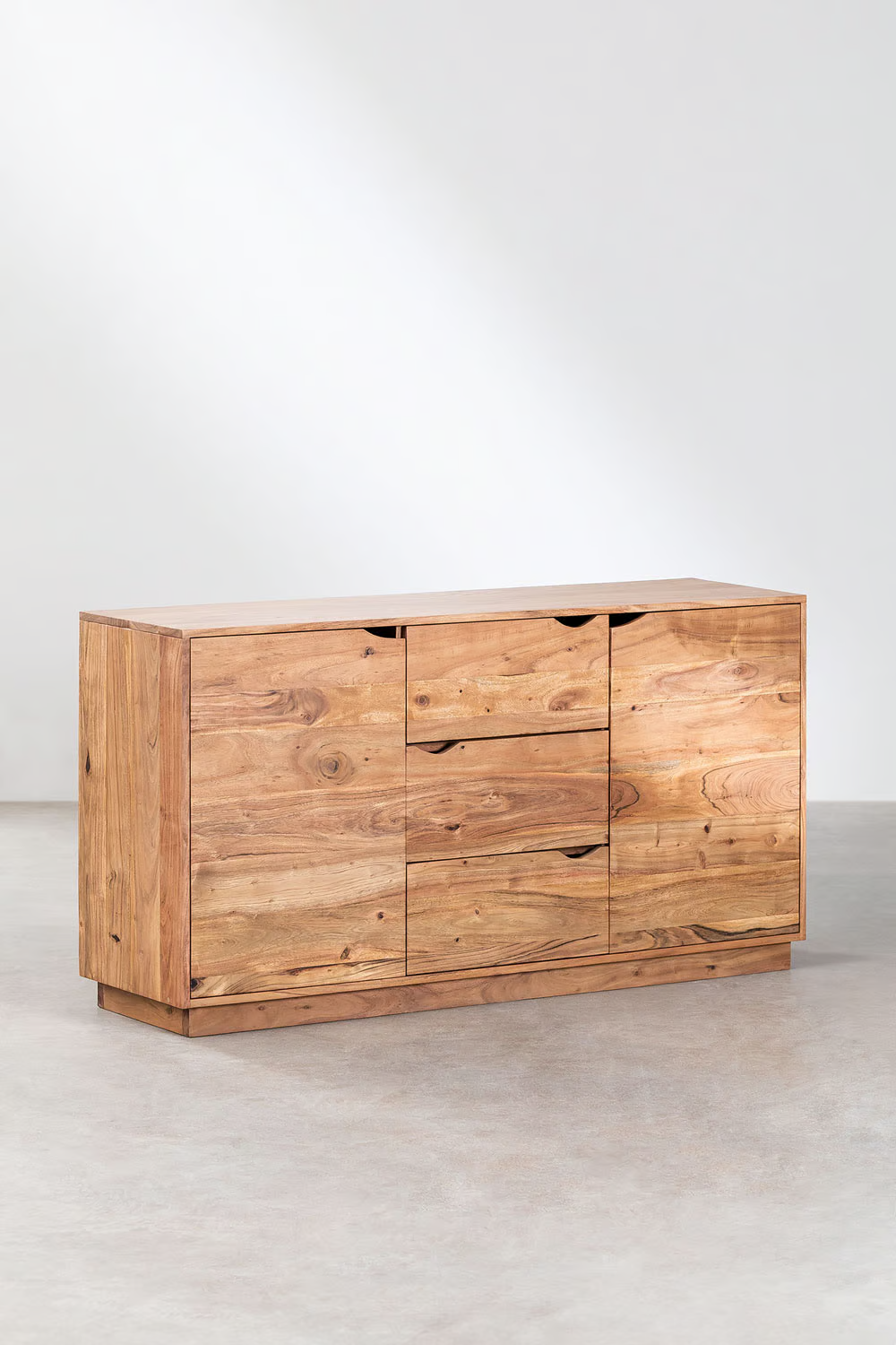 Mango Wood Sideboard | Wooden Cabinet -Avya