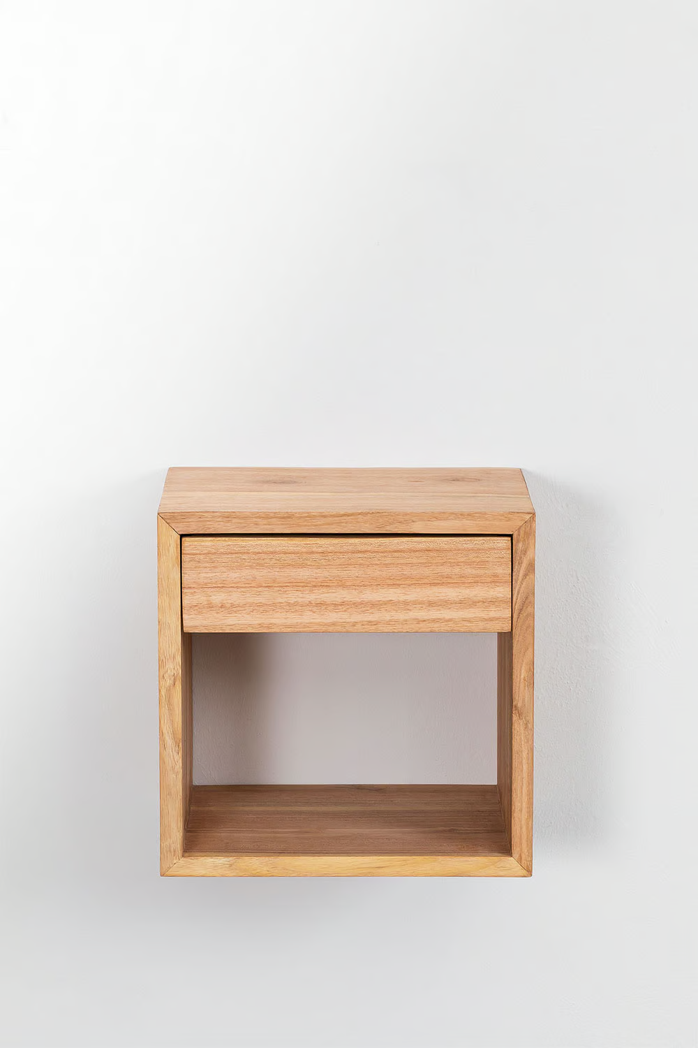 Mango Wooden floating bedside table | Wooden Bedside Table - Aryahi - Akway