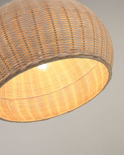 Bamboo Hanging lamp for Living Room | Rattan Pendant light | Cane ceiling light - Alecto