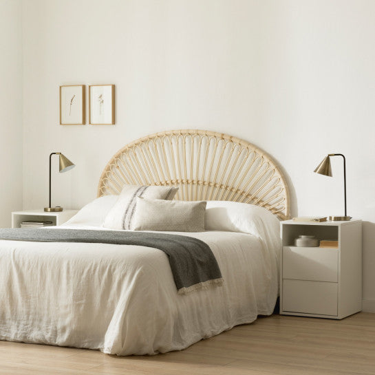 Rattan Headboard For Bed | Cane Headboard | Wicker Heardboard - Laina