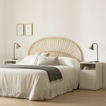 Rattan Headboard For Bed | Cane Headboard | Wicker Heardboard - Laina