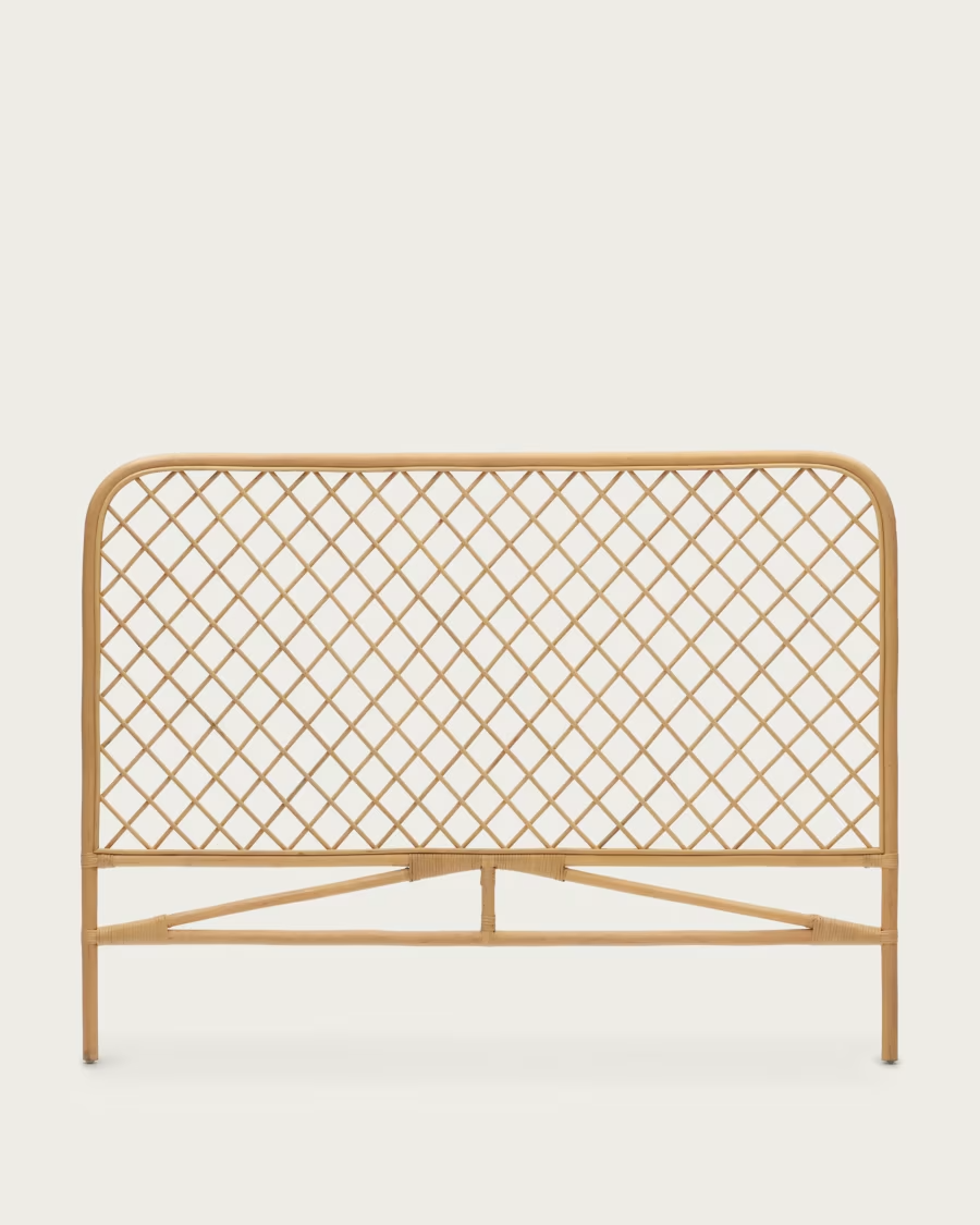 Rattan Headboard For Bed | Cane Headboard | Wicker Headboard - Elsa