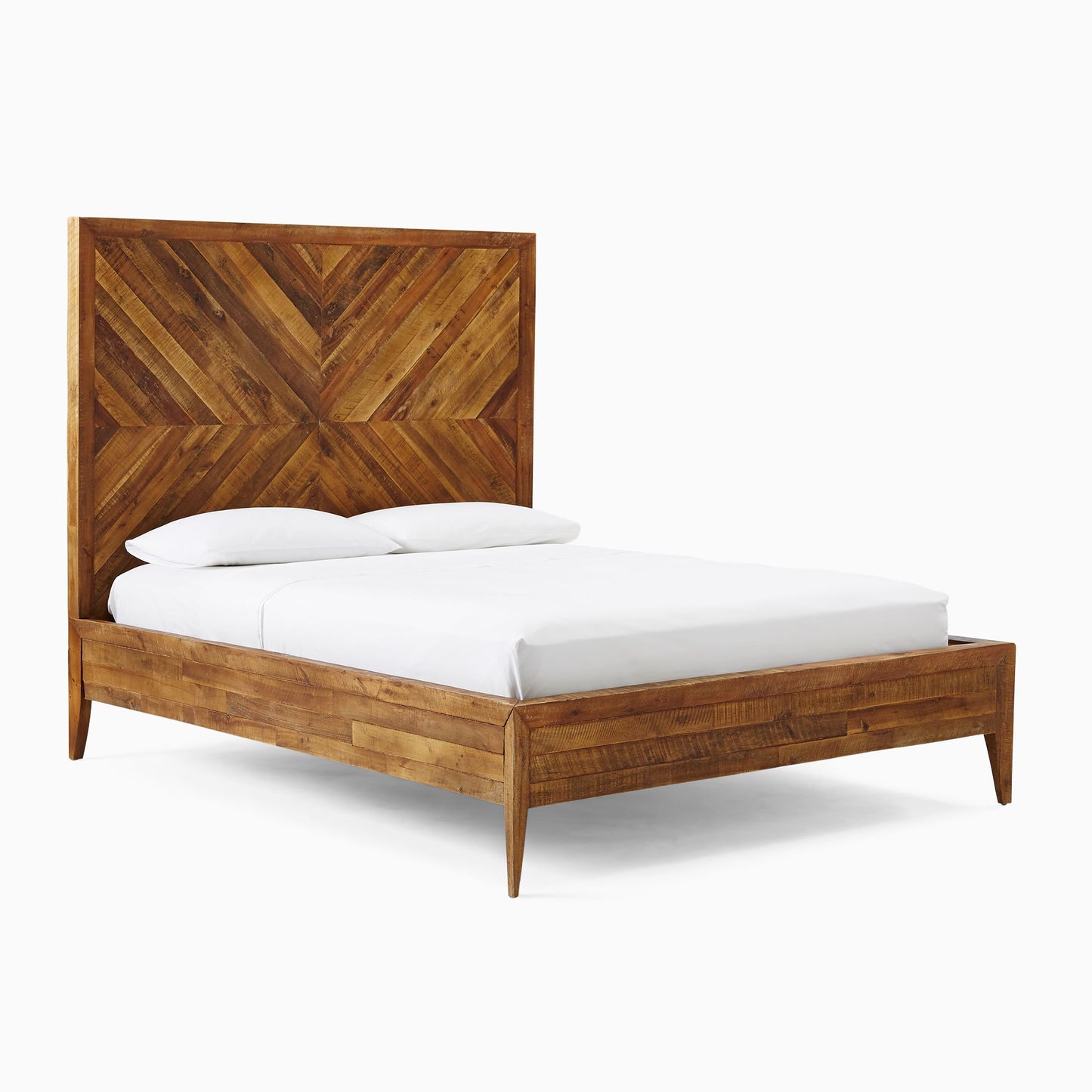 Solid Wood Rattan Bed For Bedroom | Cane Bed For Home -Mehar