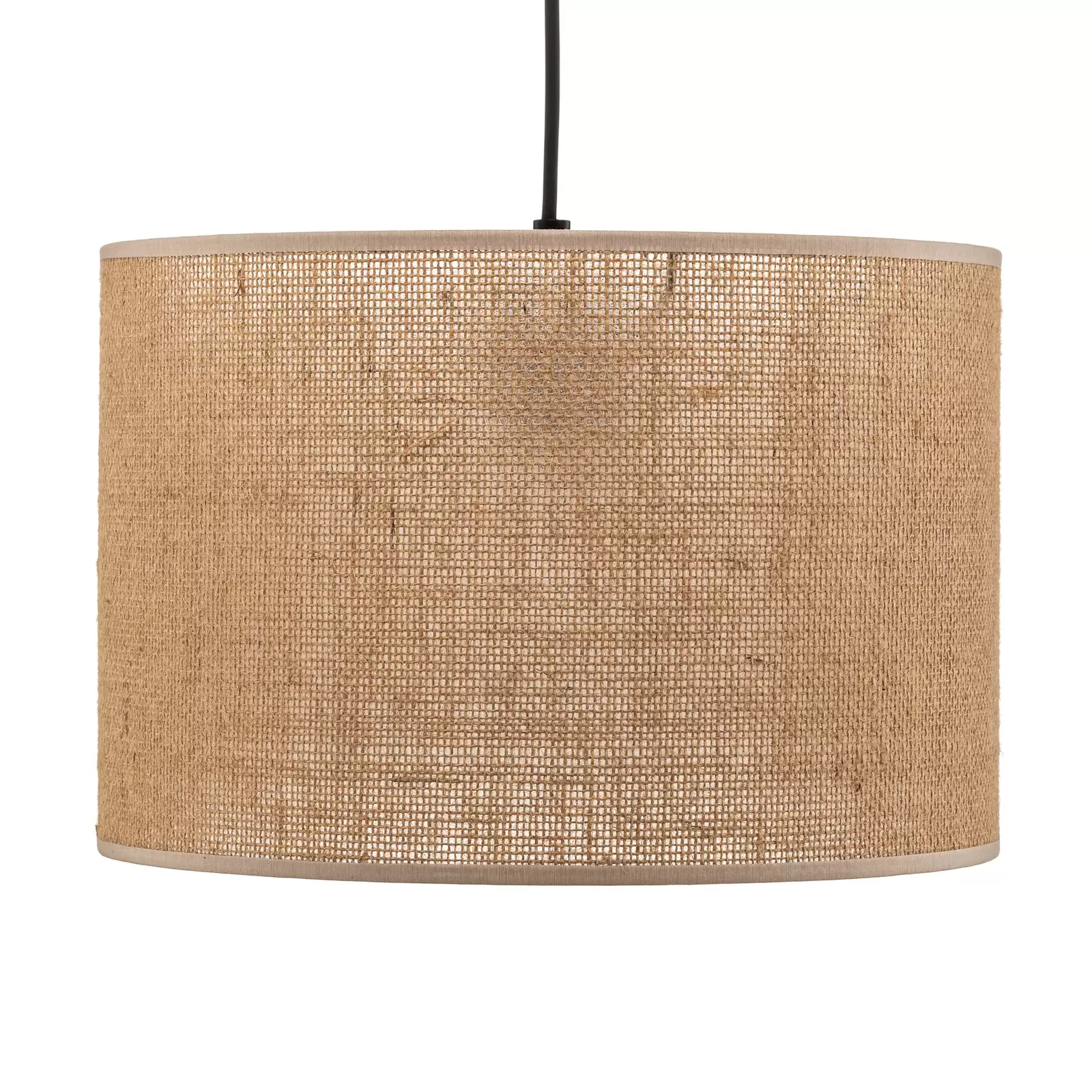 Jute Hanging lamp for Living Room | Jute Pendant light | Jute ceiling light -Liora - Akway