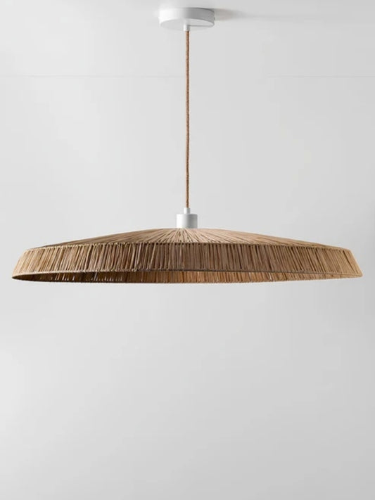 Bamboo Hanging lamp for Living Room | Rattan Pendant light | Cane ceiling light - Kaia - Akway