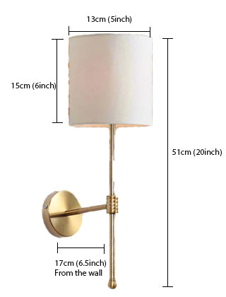 Modern Wall Light For Living Room | Decorative Wall Lamp - Naina