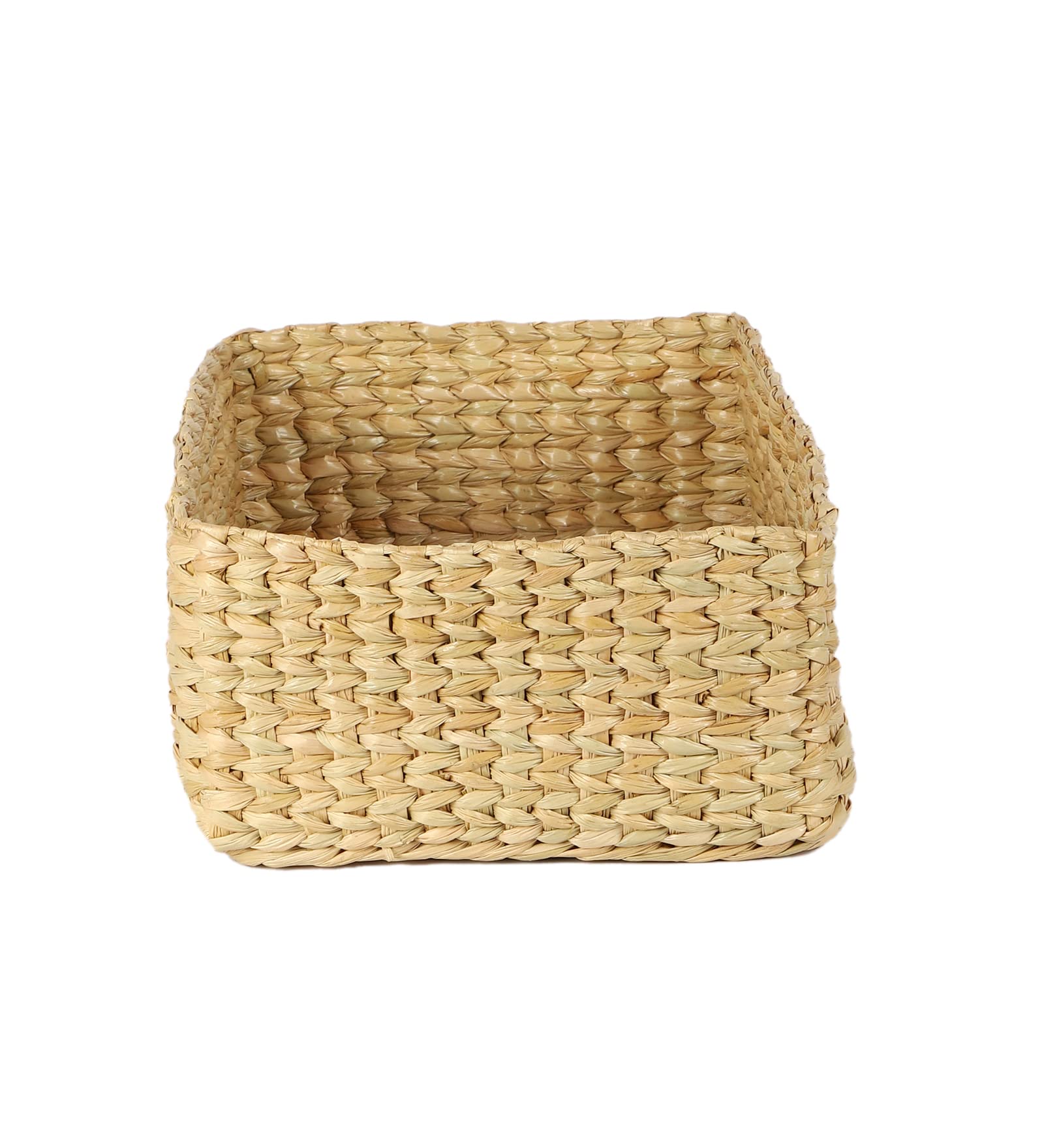 AKWAY Storage Baskets | Cane or Bamboo Basket | Tray Online as Gift Hamper Basket/Wardrobe Basket (Medium) (EXTRA LARGER) - Akway